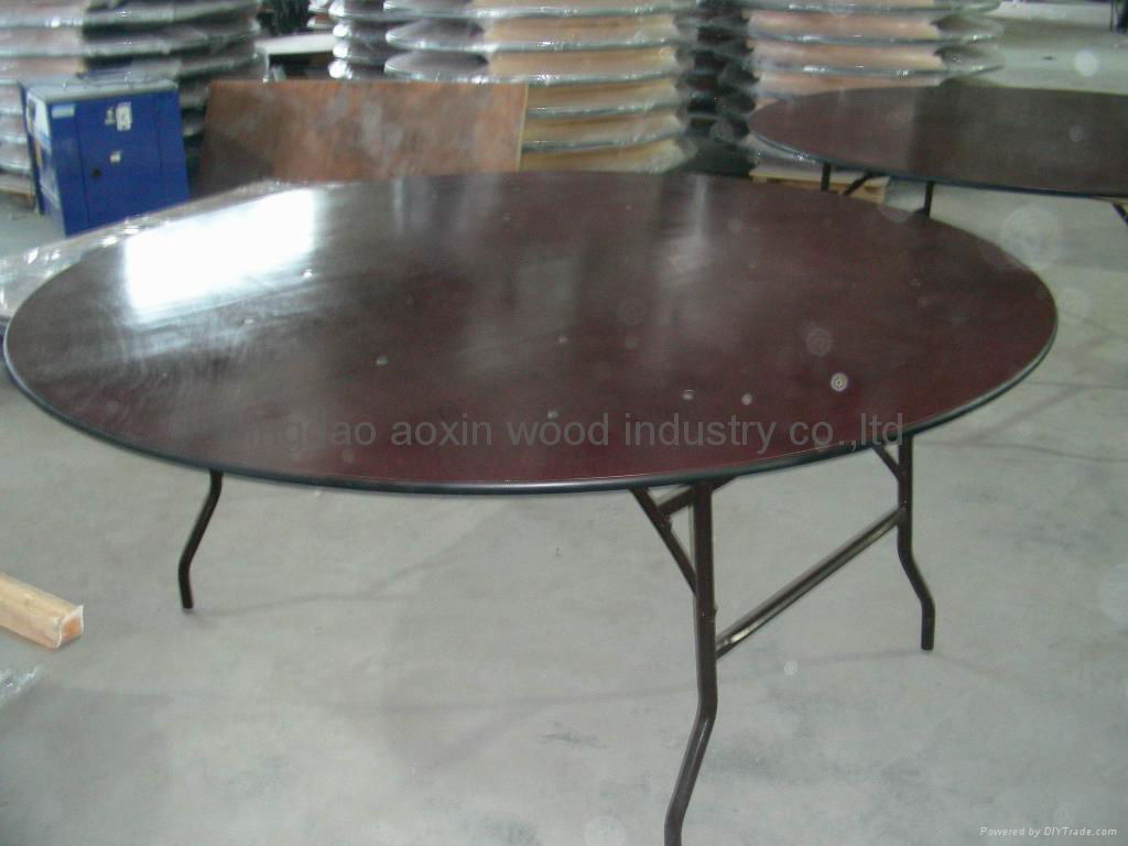 Round banquet table 2