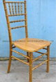 Natural chivari chairs  