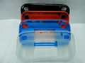 Silicone case TPU case crystal pro.tective case for Wii U GamePad Accessories 2