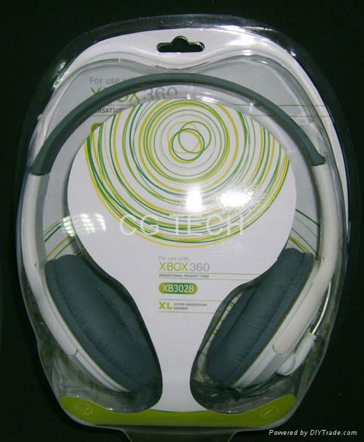 For xbox 360 sensational headset with microphone earphone headphone