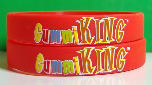 Silk Screened Silicone Wristbands 4