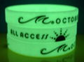 Silk Screened Silicone Wristbands