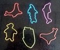 Silicone silly band