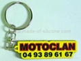 2D PVC Rubber Keychain 4