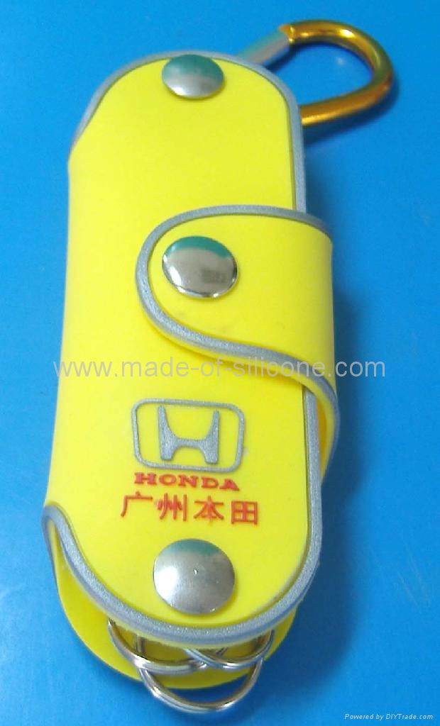 PVC Rubber Key Hoder 4