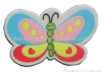 PVC Rubber Badge, Lepal Pin 3