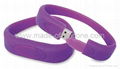 USB silicone wristbands 3