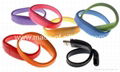 USB silicone wristbands 5