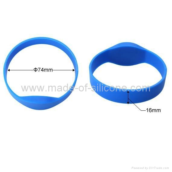 RFID Silicone Wristbands 3