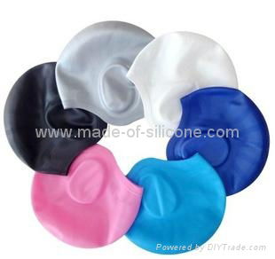 Silicone Swimming Caps - Ear Safe 2