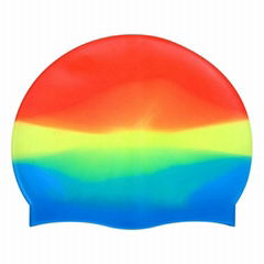 Blank Silicone Swimming  Caps