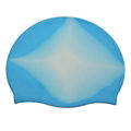 Blank Silicone Swimming  Caps 