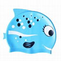 Fish Silicone Swimming  Caps