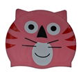 Cat Silicone Swimming  Caps 