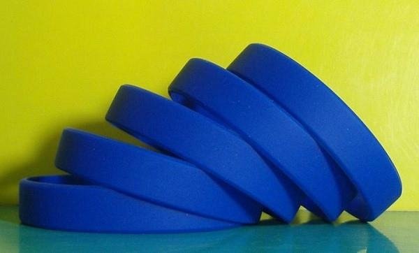 12mm Blank Silicone Wristbands  4