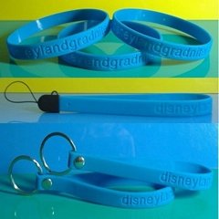 280*12*2mm Big Silicone Bands and Keychains