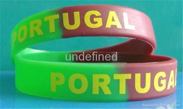 Natiional Flag Silicone Wristbands 3