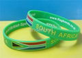 Natiional Flag Silicone Wristbands 10