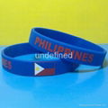 Football Team Silicone Wristbands