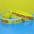 Football Team Silicone Wristbands 6