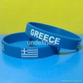 Football Team Silicone Wristbands 18