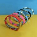 JY002 Steel Silicone Wristbands 
