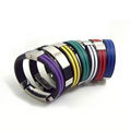 JY004 Steel Silicone Wristbands 