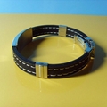 JY007 Steel Silicone Wristbands  4