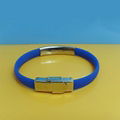 JY008 Steel Silicone Wristbands