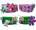 Custom Shape Soft  PVC Rubber Bracelets