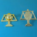 Custom Stamped Metal Lapel Pins Badge Brooches 1