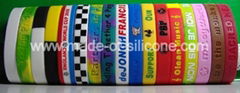 promotional silicone wristbands 