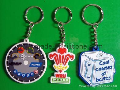 soft pvc keychain / tag / badge 3