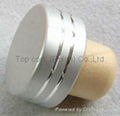 plated aluminium cap bottle stopper  TBE18.5-30-16-14