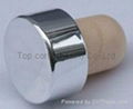 plated aluminium cap bottle stopper  TBE19.4-30-21-15