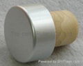 plated aluminium cap bottle stopper  TBE19-30-20-14