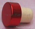 plated aluminium cap bottle stopper  TBE19-30-20-14