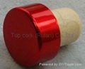 plated aluminium cap bottle stopper  TBE19-30-20-14