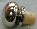 Zamak cap cork bottle stopper TBZA19.8-39-20.1-30.5