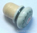 Ceramic cap cork stopper