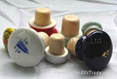 Ceramic cap cork stopper TBCE Assorted ceramic cap showpieces