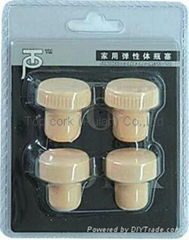 Household blister packed wine bottle stopper TBG1-138-105-30