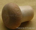 Wooden cap synthetic cork bottle stopper TBW18.5-30-18-15