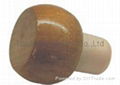 Wooden cap synthetic cork bottle stopper TBW20-zelkova -varnish-showpiece