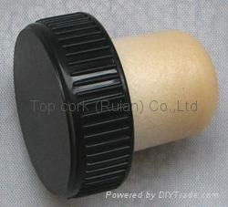 plastic cap cork bottle stopper TBP18.2-28.5-18.4-10 3