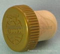 plastic cap cork bottle stopper