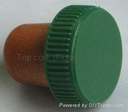 plastic cap cork bottle stopper TBP20-28.5-19.4-10.1 2