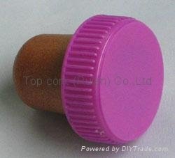 plastic cap cork bottle stopper TBP20-28.5-19.4-10.1 3