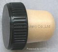 plastic cap cork bottle stopper TBP20-28.5-19.4-10.1