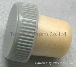 plastic cap cork bottle stopper TBP20-28.5-19.4-10.1 5